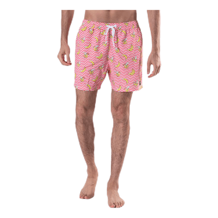 Sylvester Loose Shorts Pink/Yellow