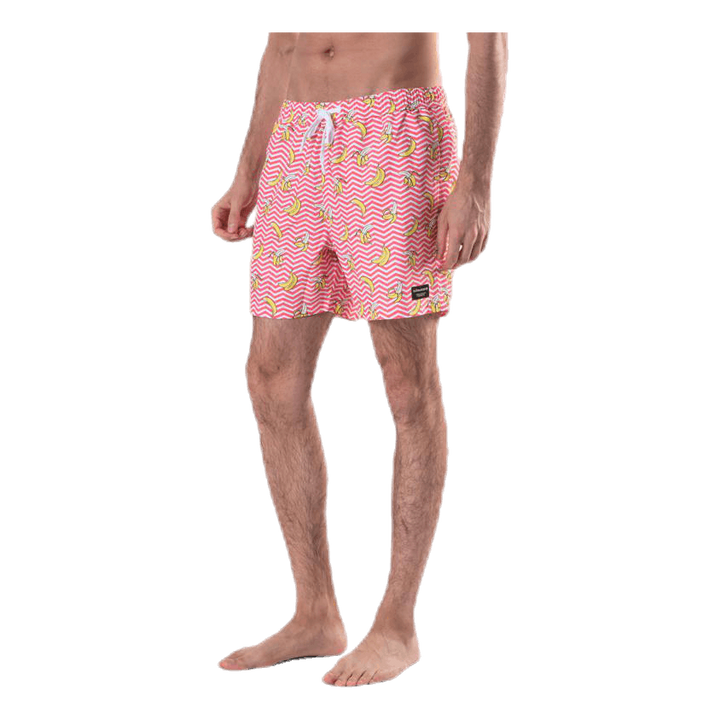 Sylvester Loose Shorts Pink/Yellow