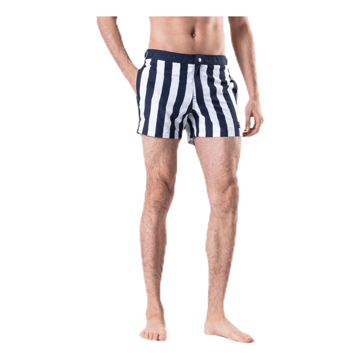 Saint Swim Shorts Blue/White