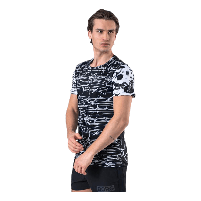 Liam Hodges Tee Black/Grey