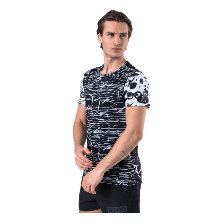 Liam Hodges Tee Black/Grey