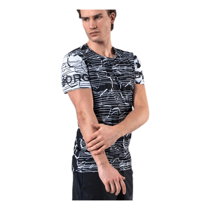 Liam Hodges Tee Black/Grey