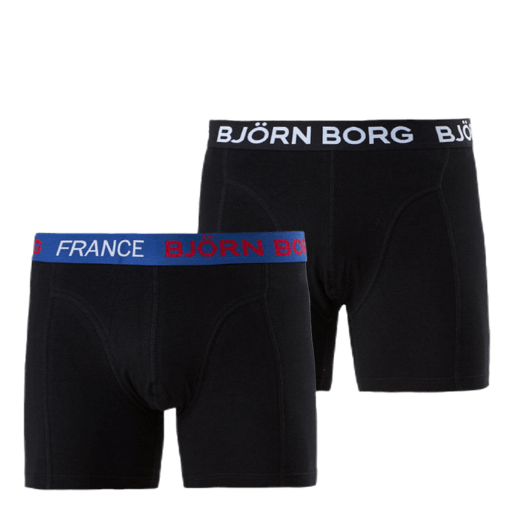 Shorts Sammy France 2-pack Black