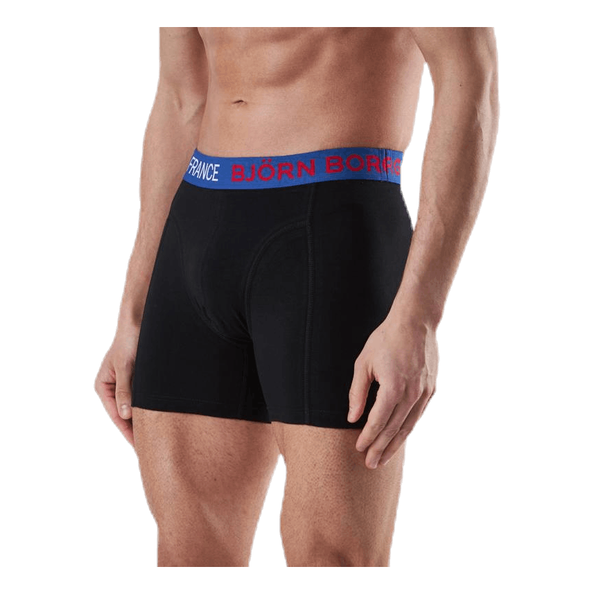 Shorts Sammy France 2-pack Black