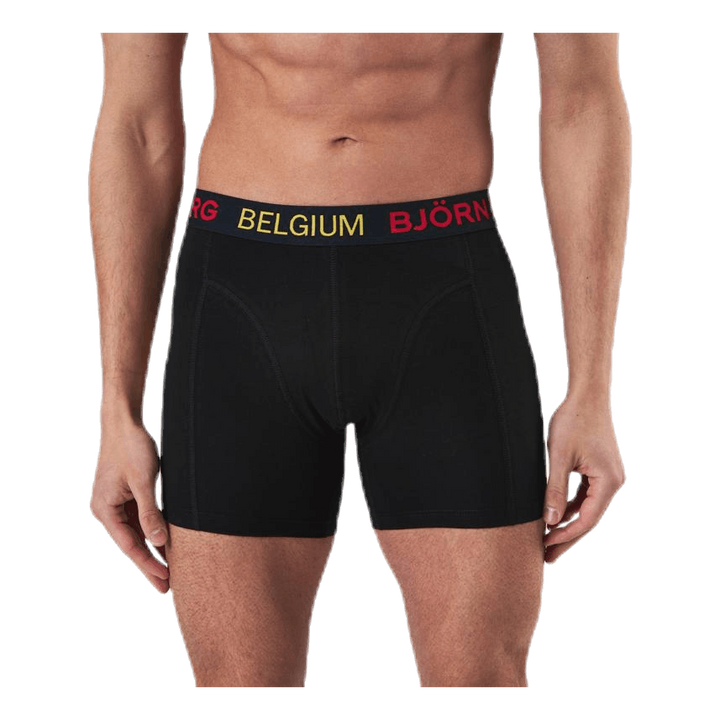 Shorts Sammy Belgium 2-pack Black