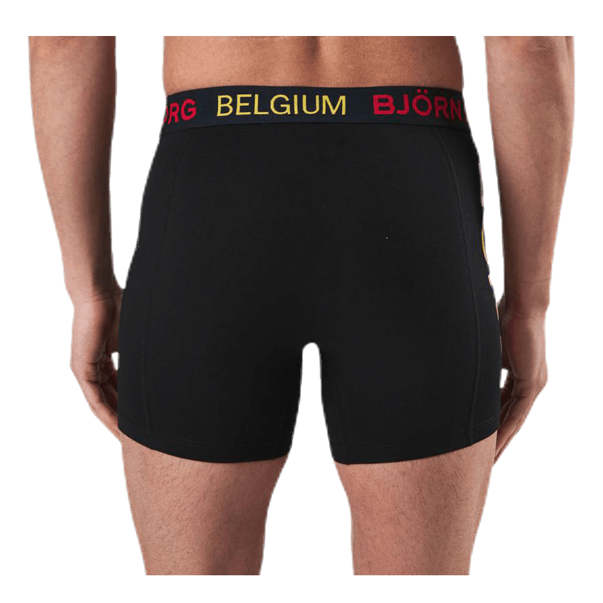 Shorts Sammy Belgium 2-pack Black
