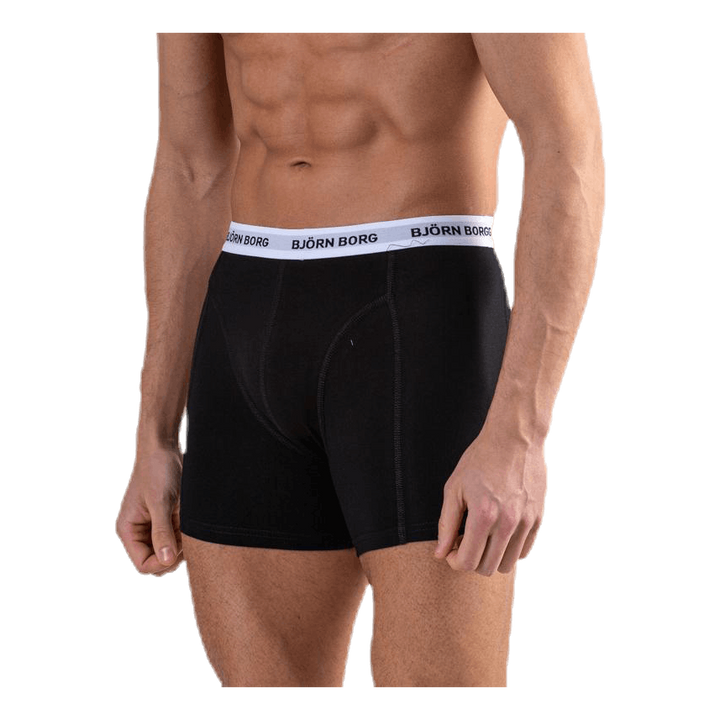 Sammy Solid Shorts 12-Pack Black