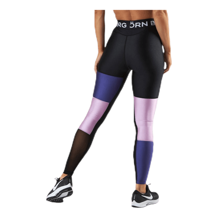 Cendall Blocked Tights Blue