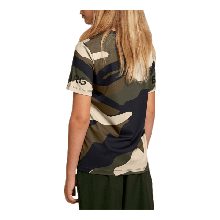 Borg Tee Camo Junior Patterned