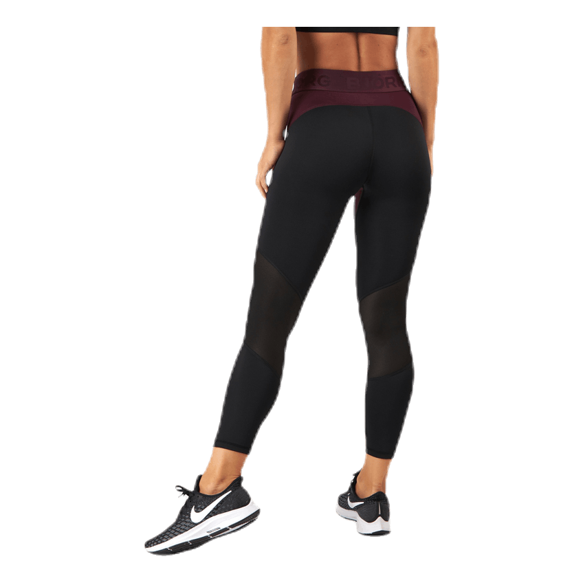 Chia Blocked Tights Red