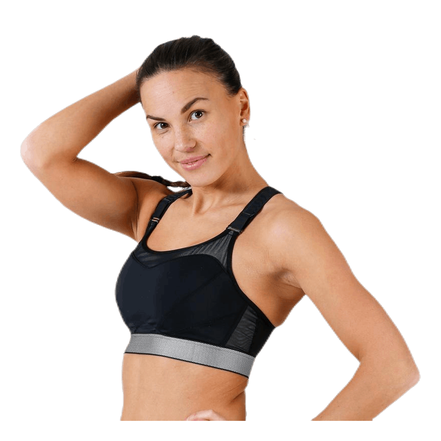 High Control Sports bra Black