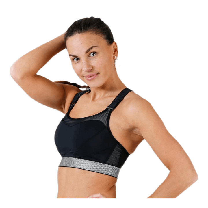High Control Sports bra Black