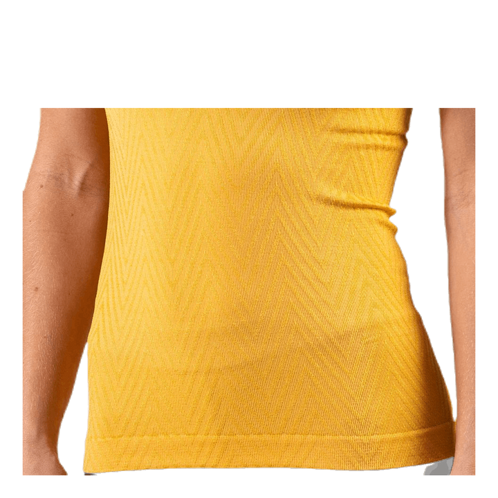 Seamless Chevron Racerback Yellow