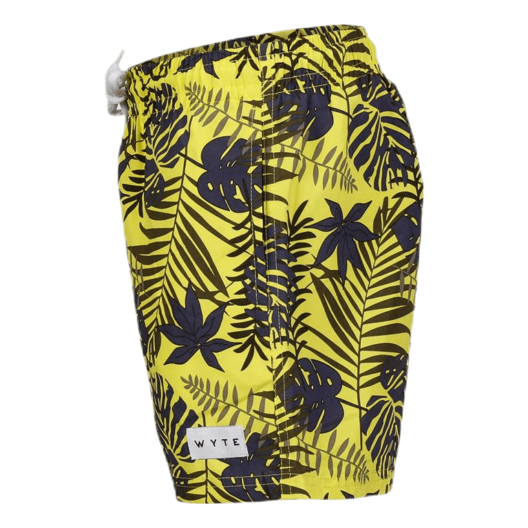 Junior Aiden Swim Trunks Green/Yellow