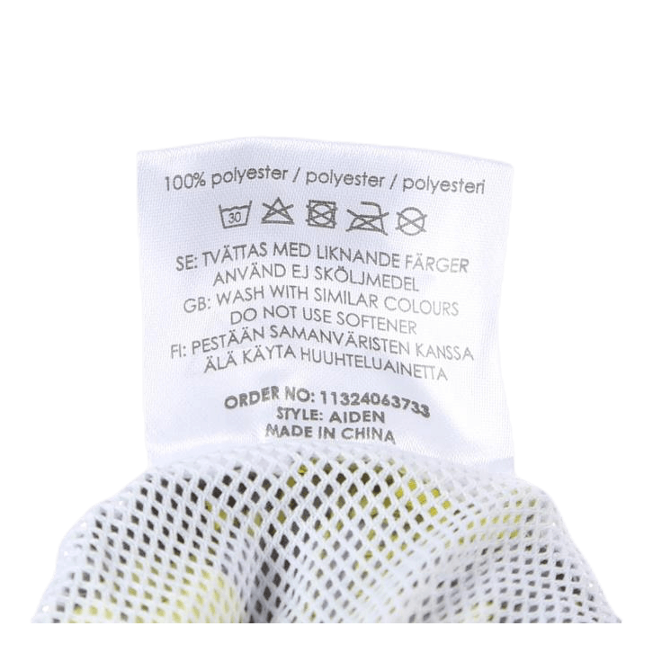 Junior Aiden Swim Trunks Green/Yellow