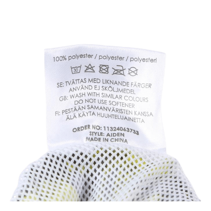 Junior Aiden Swim Trunks Green/Yellow