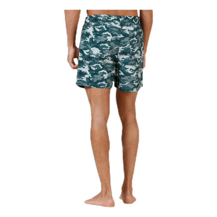 Louie Swim Trunks Patterned/Green