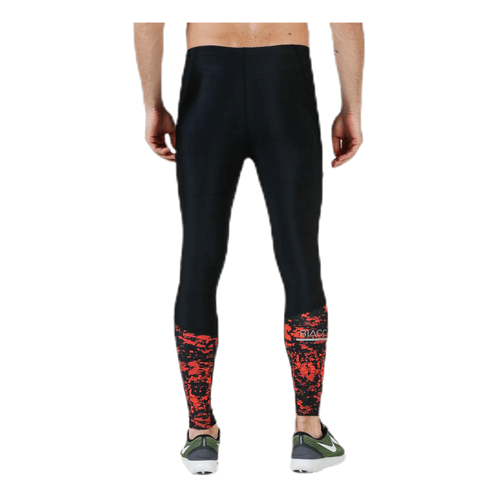Brace Compression Tights Black/Red