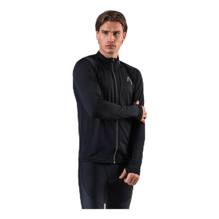 Led Full Zip Black