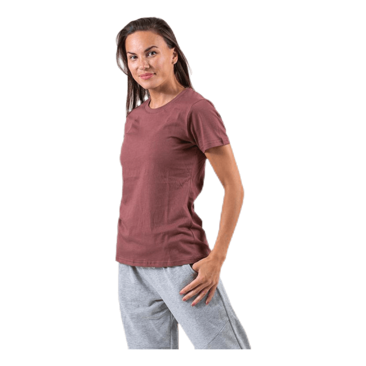 Ebba T-shirt Purple/Brown