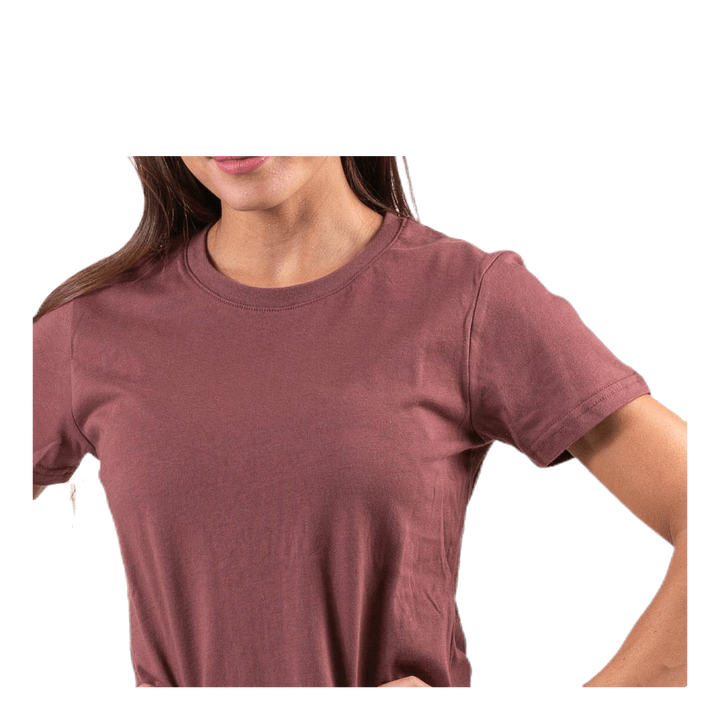 Ebba T-shirt Purple/Brown