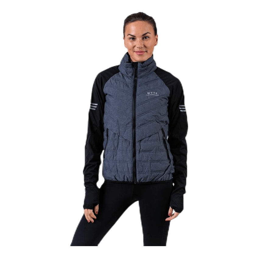 Anja Hybrid Jacket Black