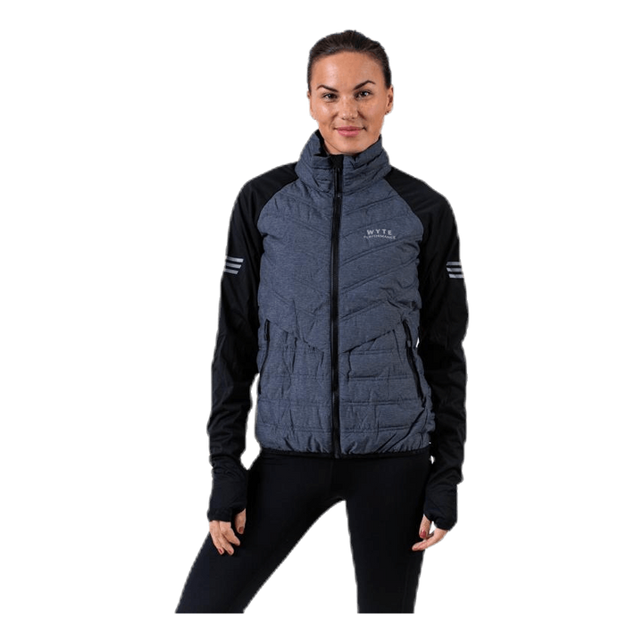 Anja Hybrid Jacket Black