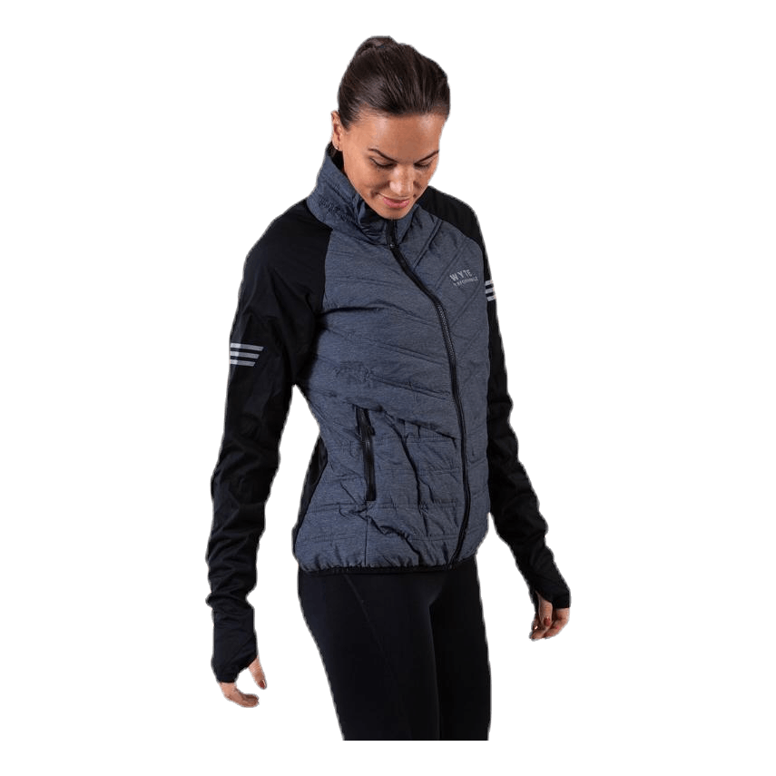 Anja Hybrid Jacket Black