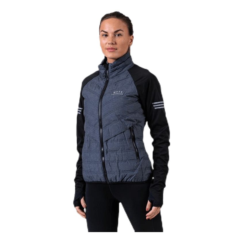 Anja Hybrid Jacket Black