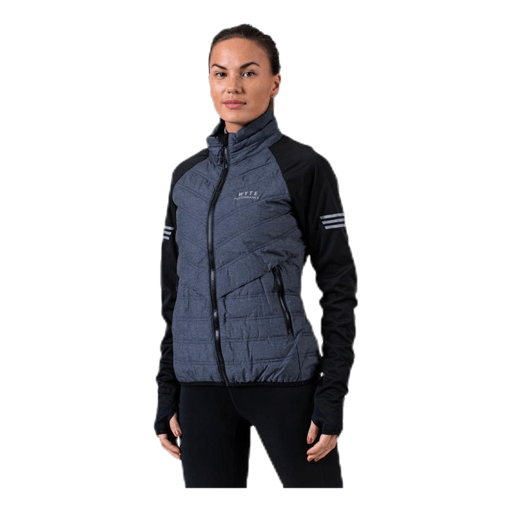 Anja Hybrid Jacket Black