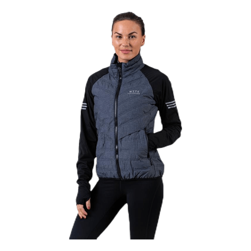 Anja Hybrid Jacket Black