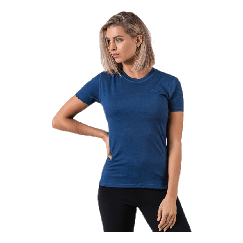 Flora Merino SS Blue