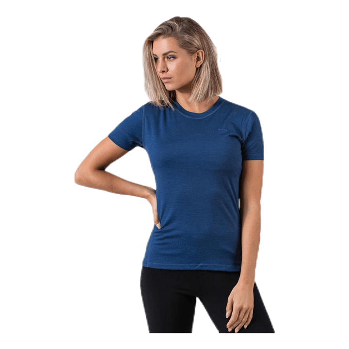 Flora Merino SS Blue