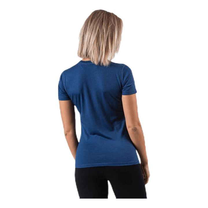 Flora Merino SS Blue