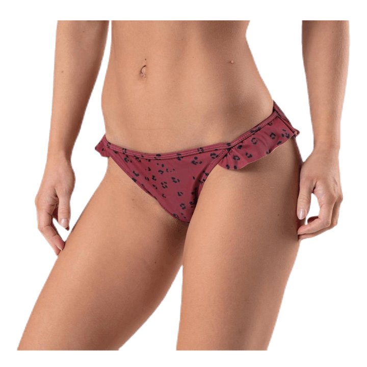 Wikolia Frill Brief Patterned/Red