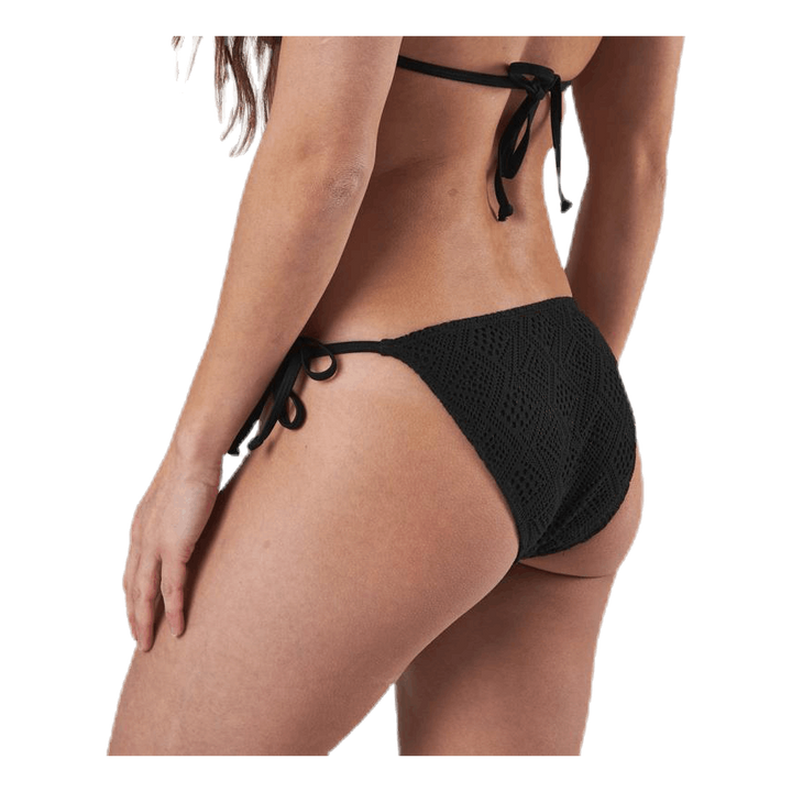 Kalani Crochet Tie Tanga Black
