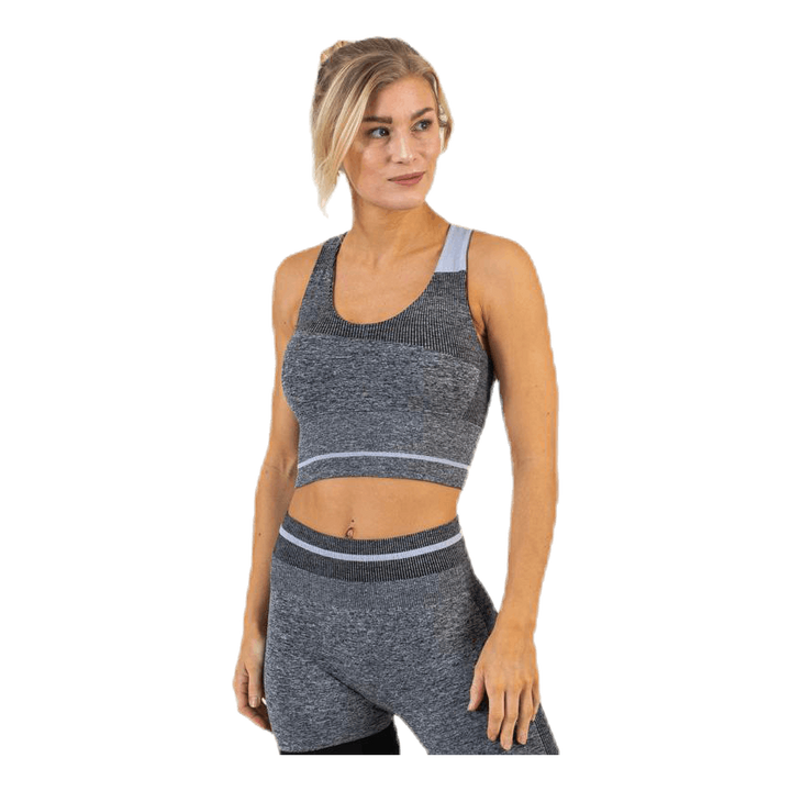 Halley Seamless Bra Black/Grey