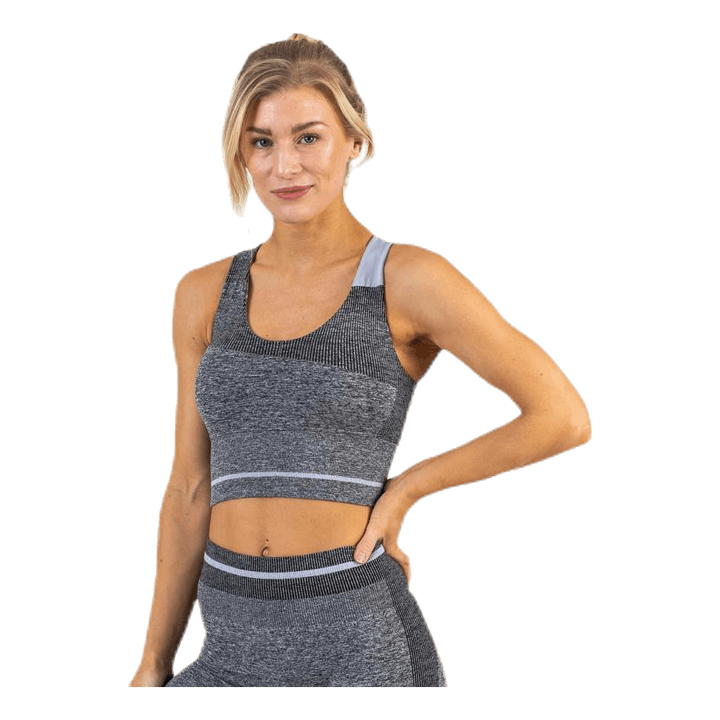 Halley Seamless Bra Black/Grey
