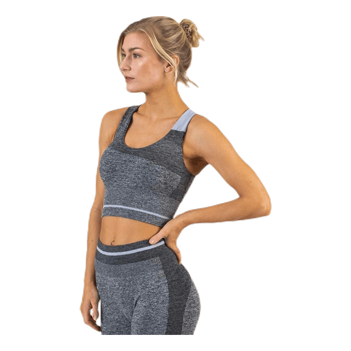 Halley Seamless Bra Black/Grey