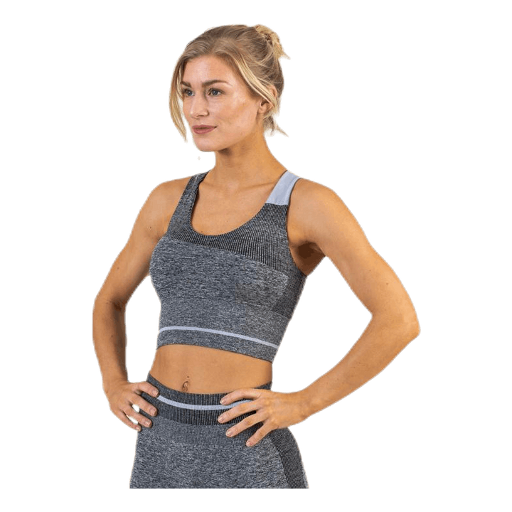 Halley Seamless Bra Black/Grey