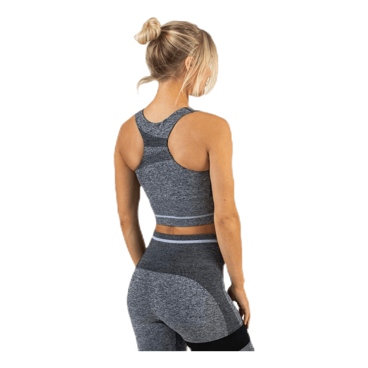 Halley Seamless Bra Black/Grey