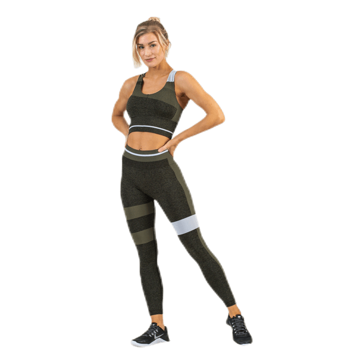 Halley Seamless Tights Green