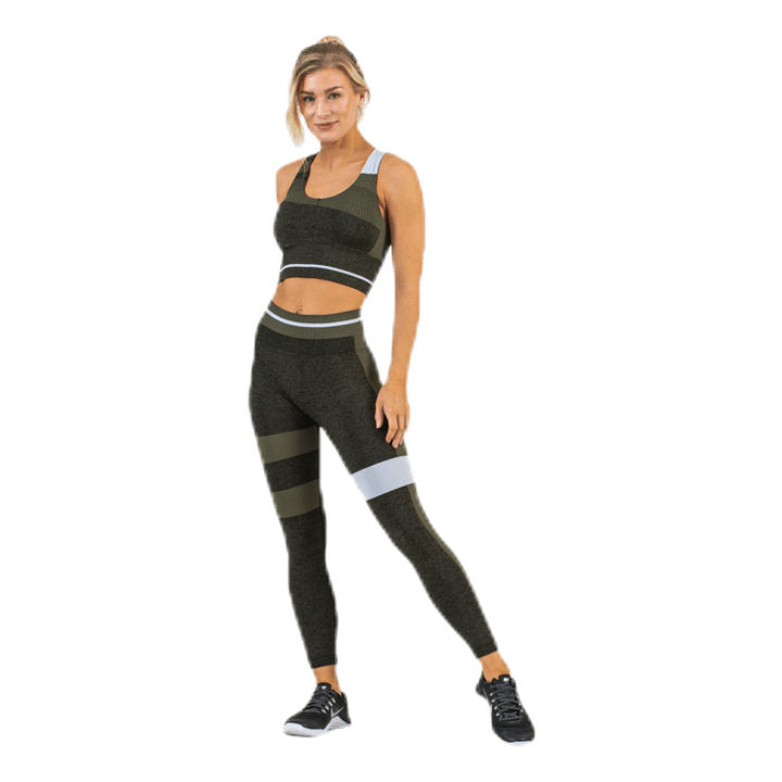 Halley Seamless Tights Green