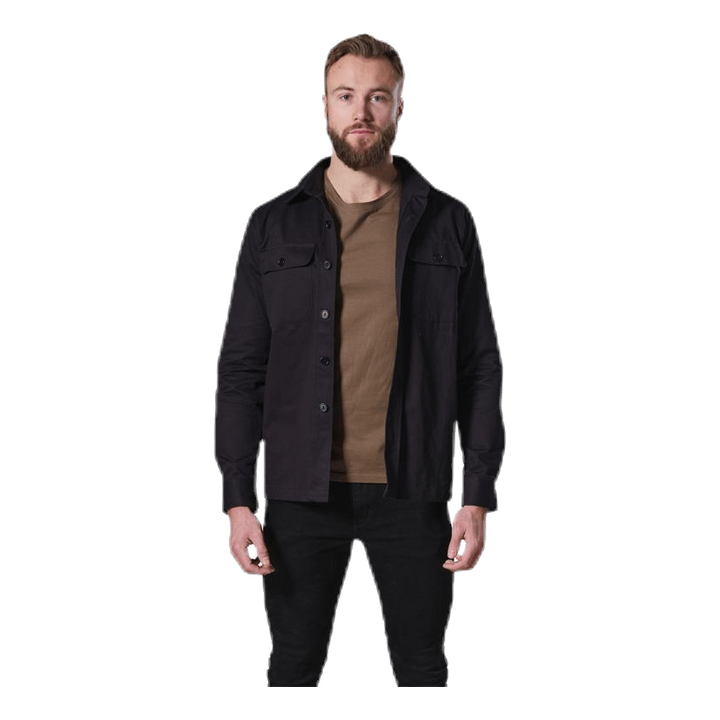Recruit Overshirt Black