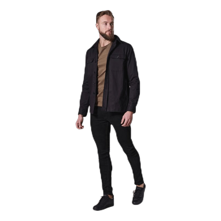 Recruit Overshirt Black