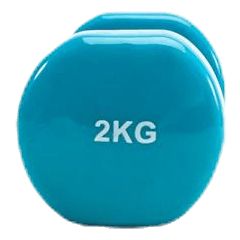 Dumbbell 1x2kg Blue