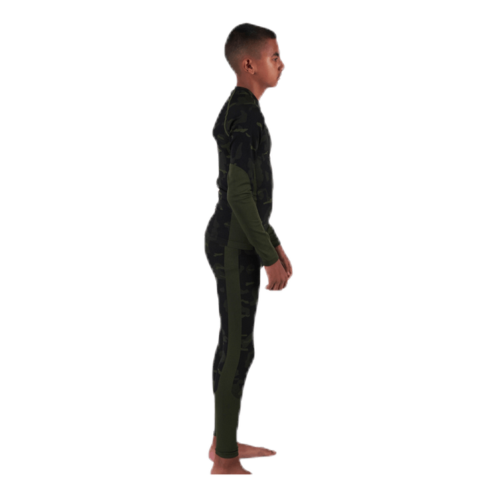 Junior Seamless 1st Layer Set Patterned/Green