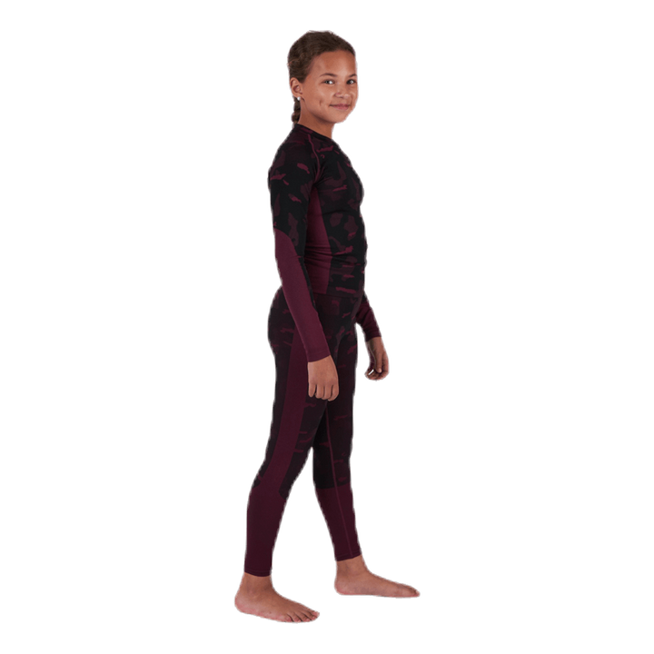 Junior Seamless 1st Layer Set Patterned/Red