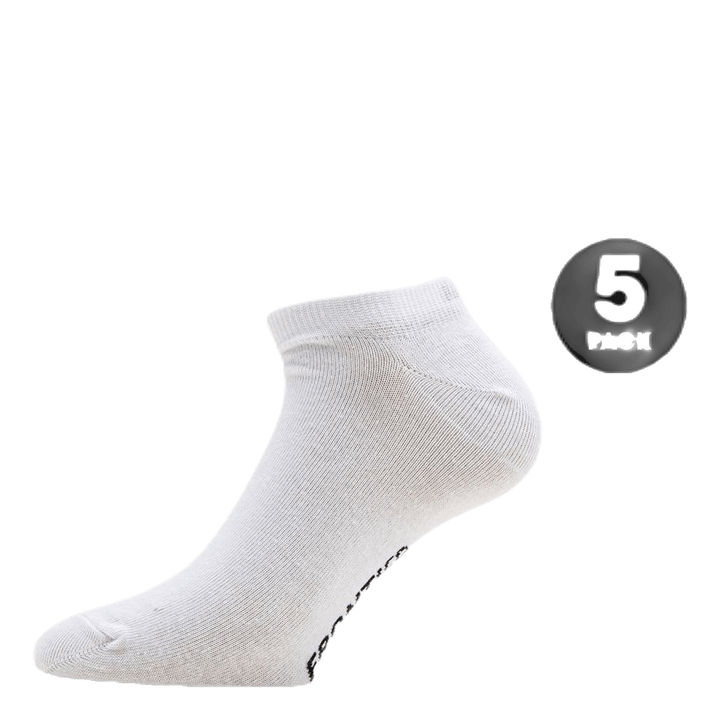 5-pack Low Cut Sock White