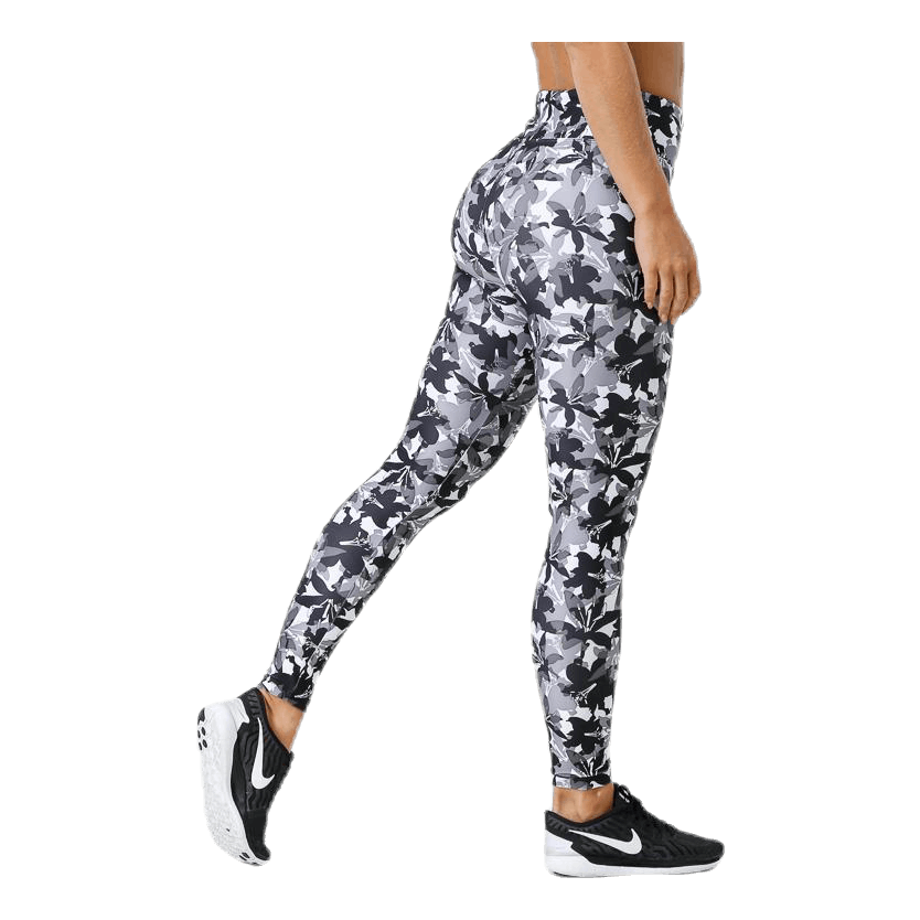 Flattering AOP Tights Grey